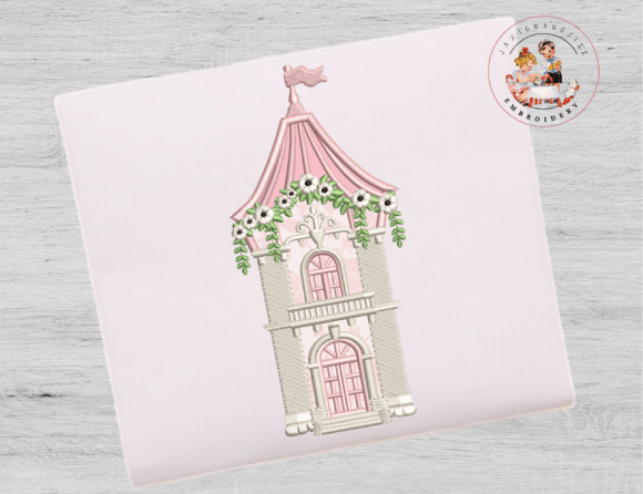 Princess Tower Machine Embroidery