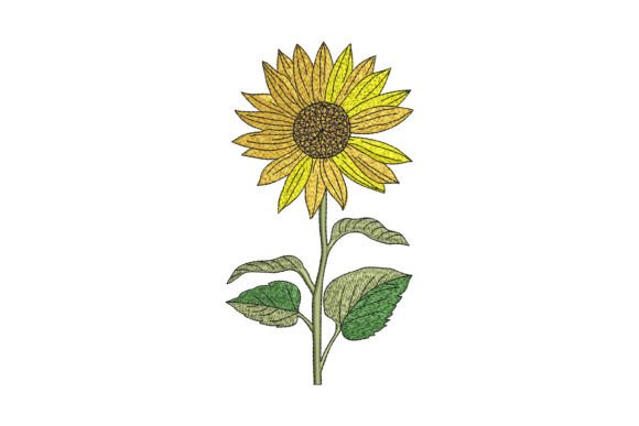 Sunflower Embroidery: A Seasonal Joy for Holiday Creations